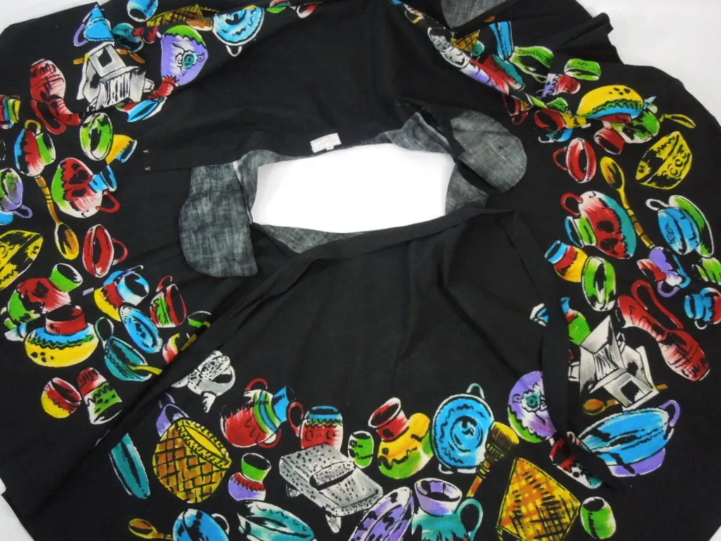 50s Hand-Painted Mexican Circle Skirt