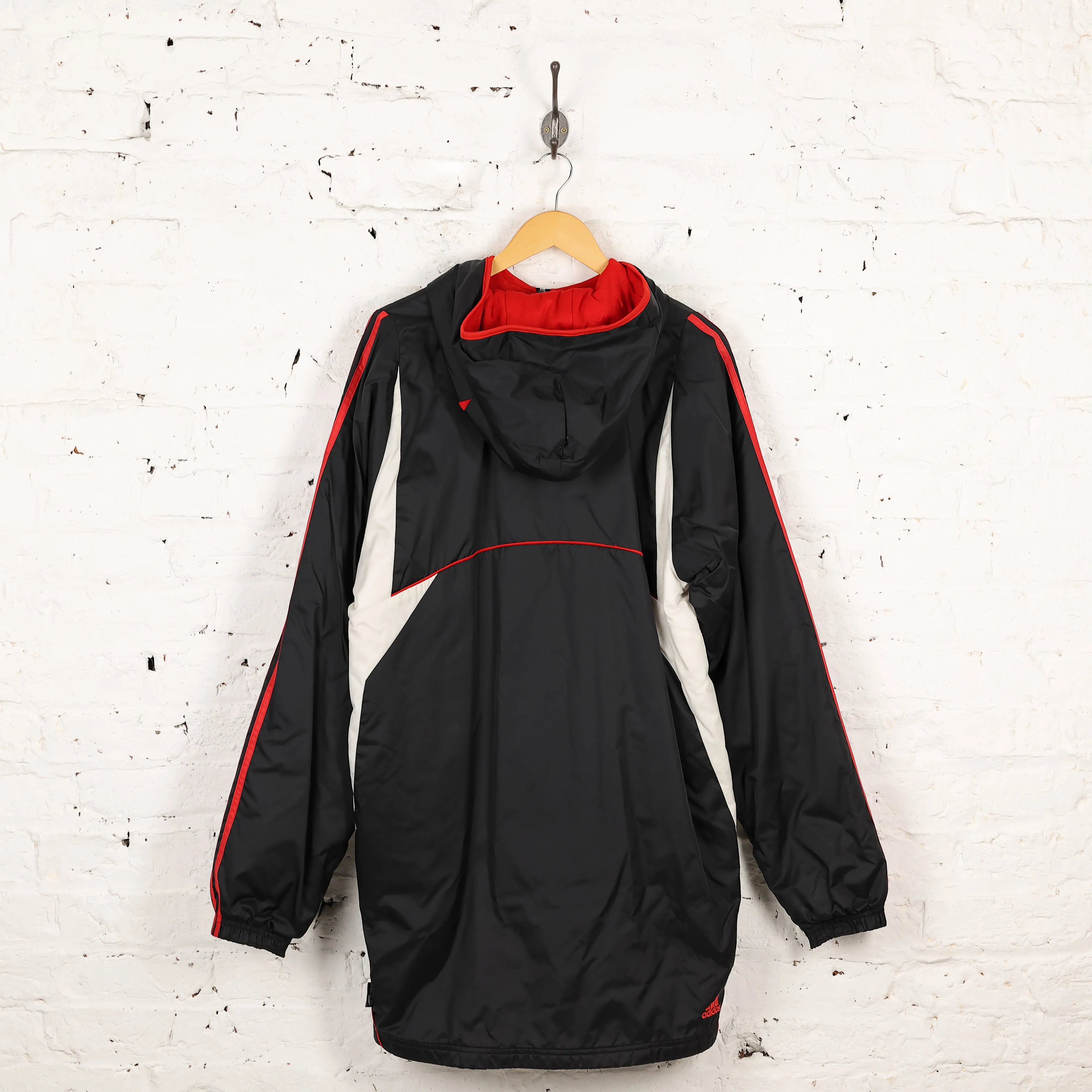 Adidas Liverpool Champions League Coaches Jacket - Black - L