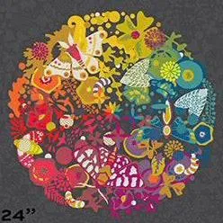 Alison Glass - Art Theory - Grand Circle Panel - Night