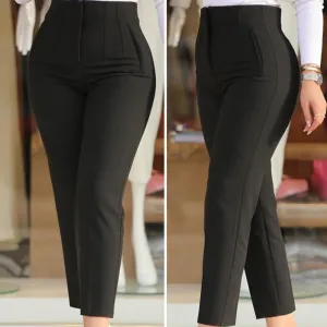 Allegra Hose - Women's slim-fit high-waisted pants for an elegant look