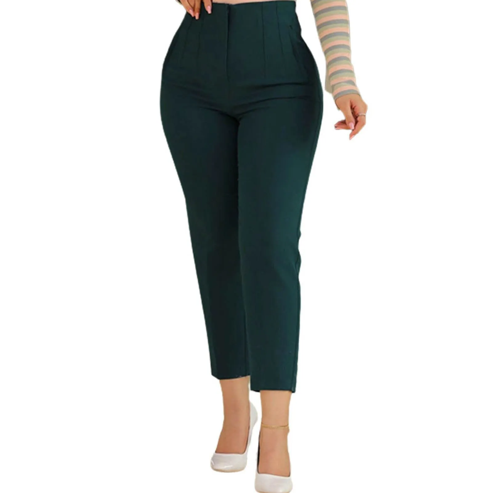 Allegra Hose - Women's slim-fit high-waisted pants for an elegant look