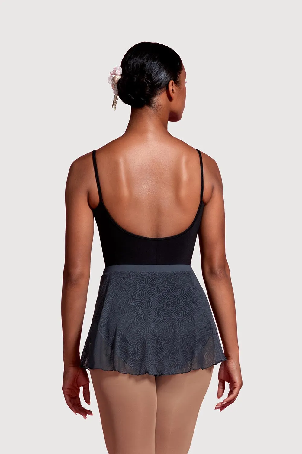 AM5160 - Mirella Mesh Pull On Womens Skirt