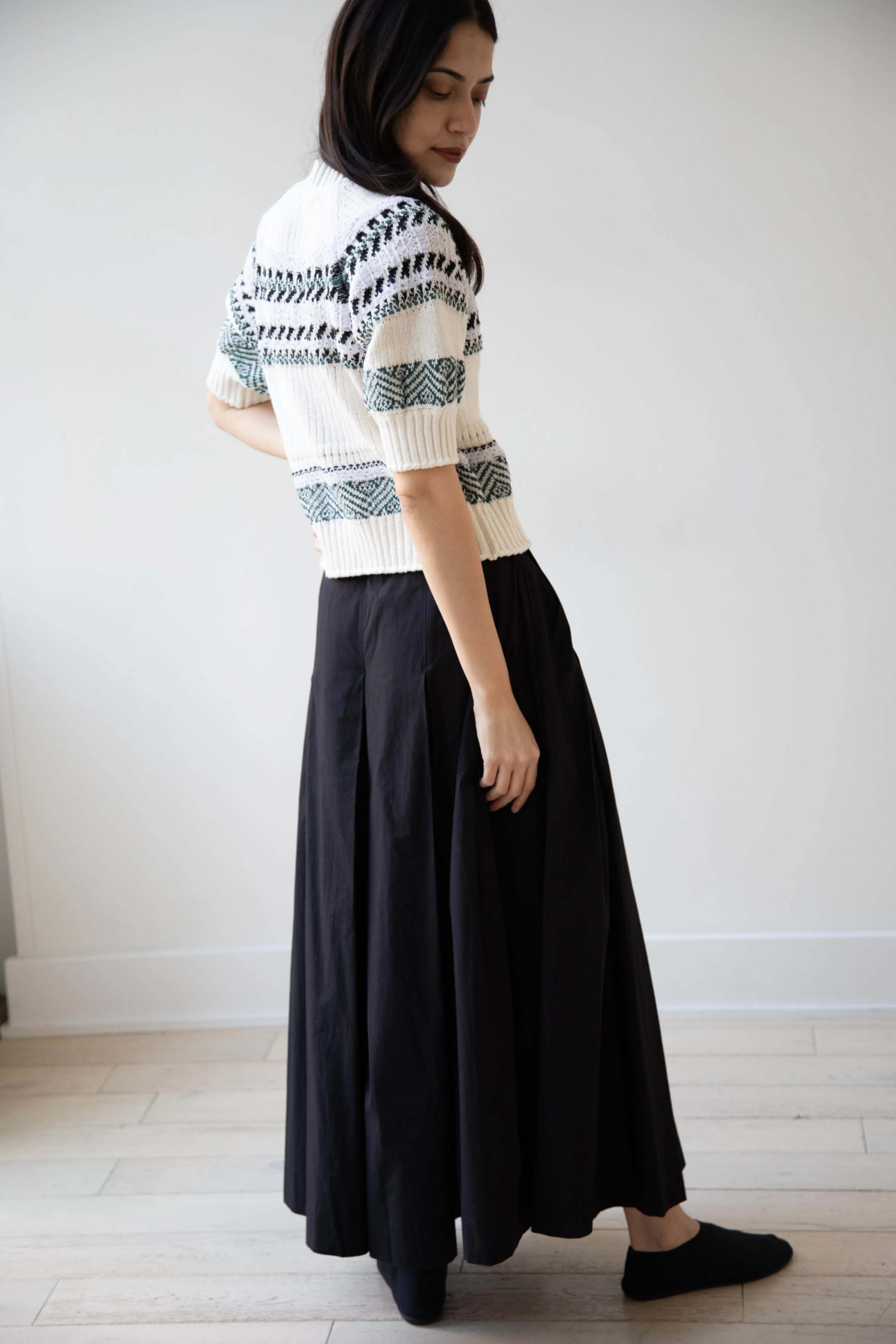 Aseedonclöud | Family Traditions Knit Top in Off White