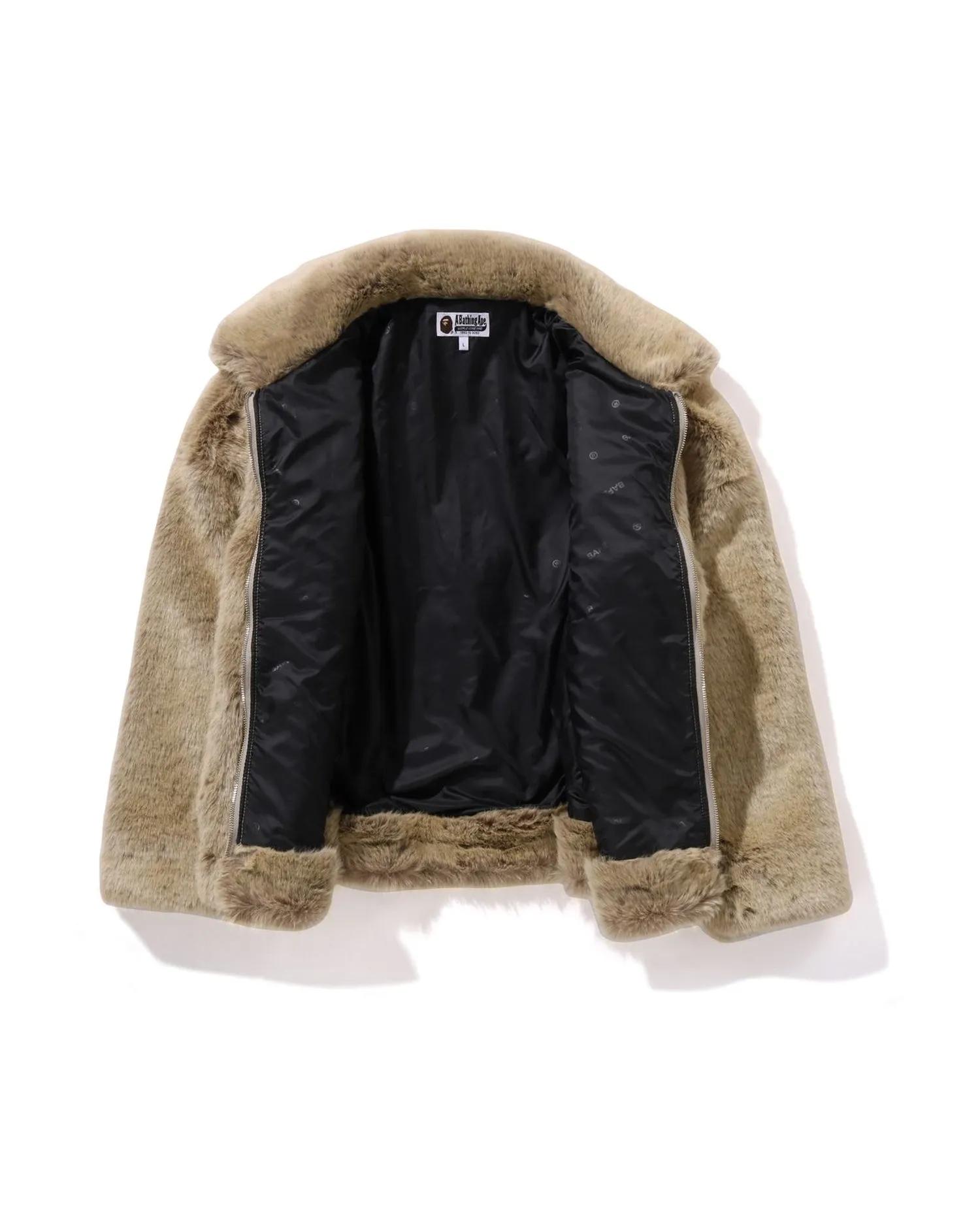 BAPE X Cactus Jack X Don Toliver Faux Fur Jacket