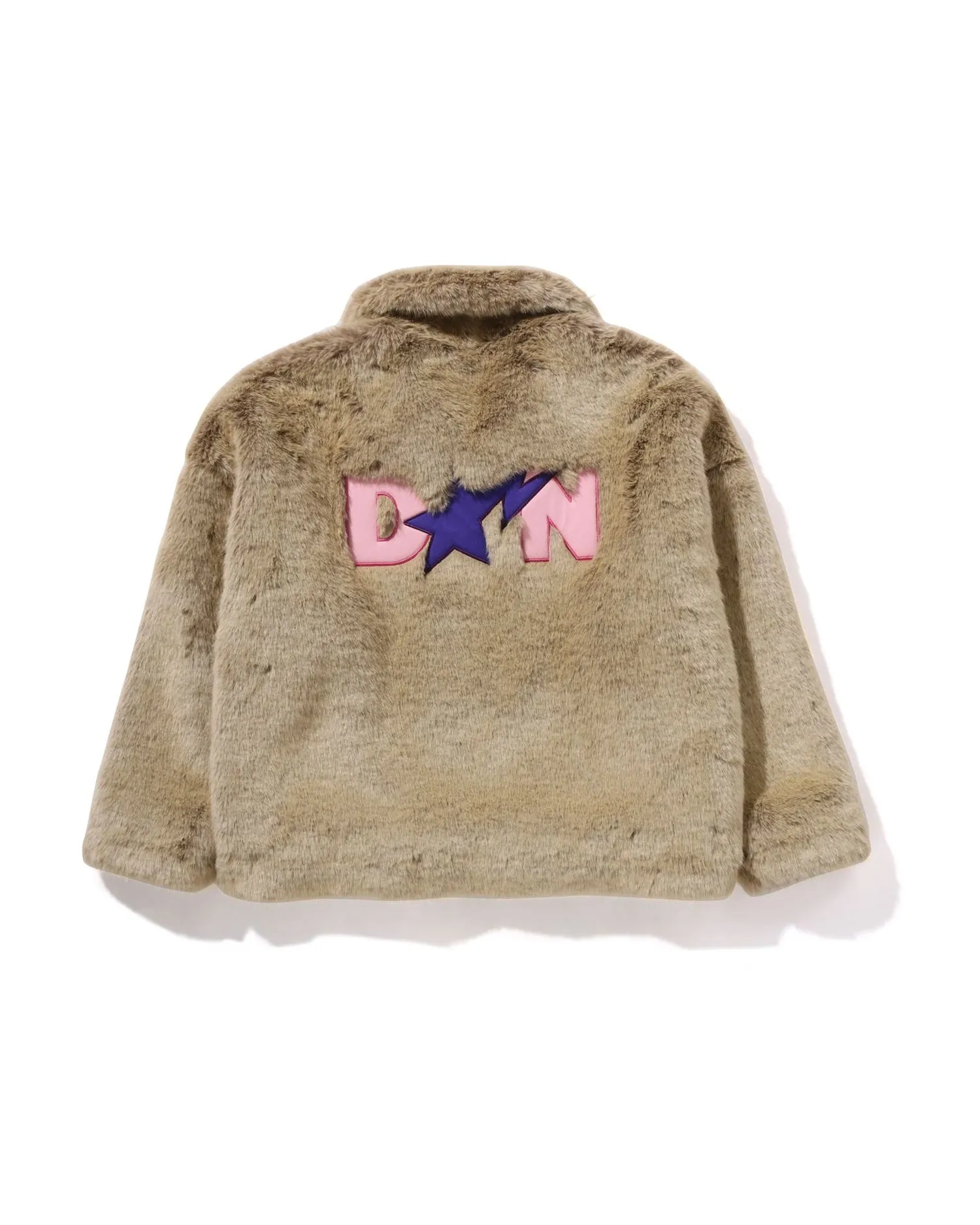 BAPE X Cactus Jack X Don Toliver Faux Fur Jacket