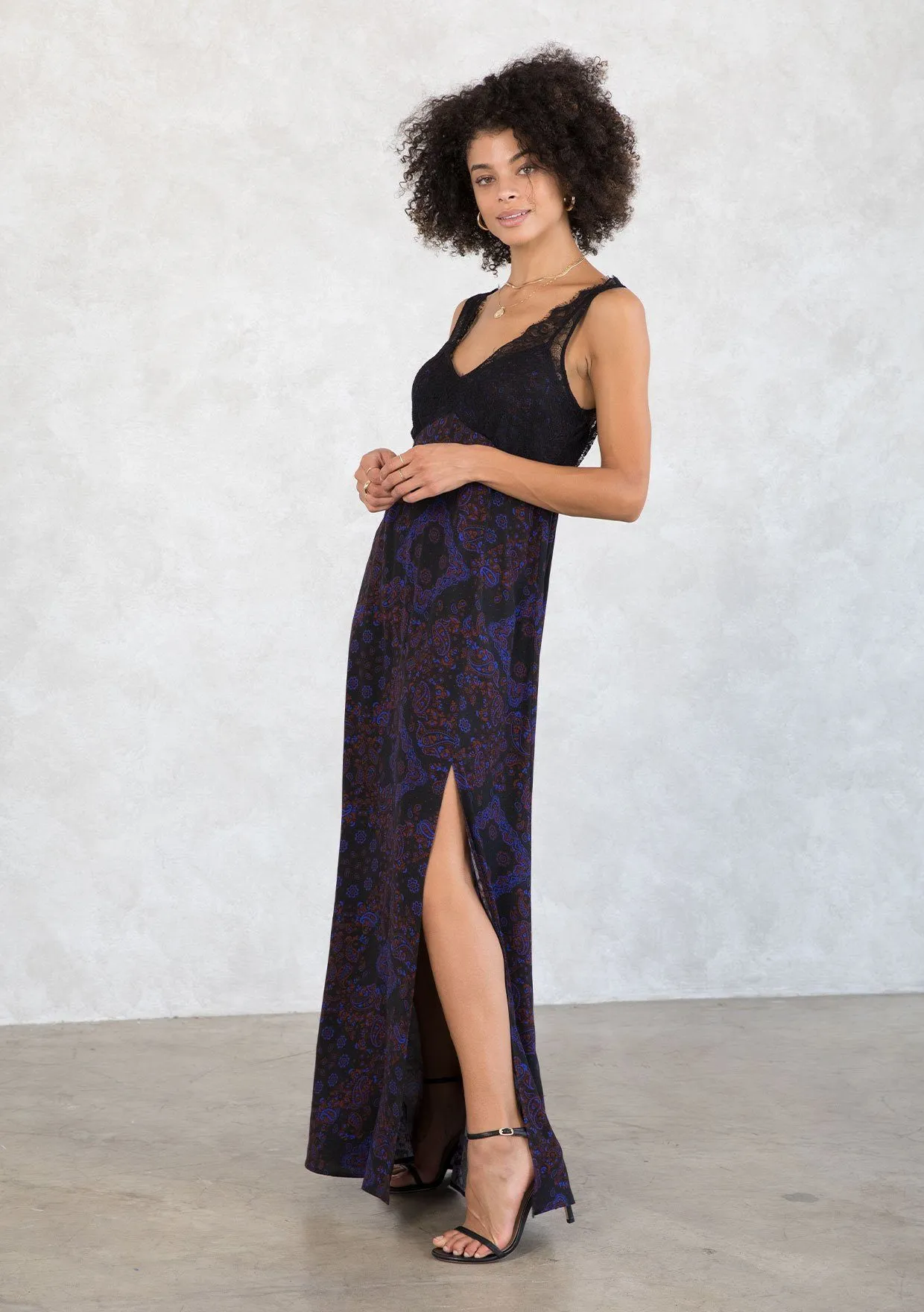 Belle Lace Maxi Dress