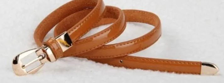 belt for women thin belt in candy color accessory fashionable belt for women
