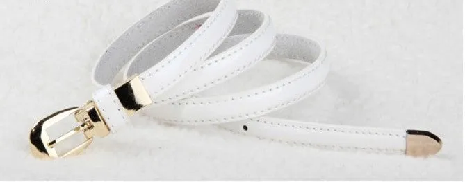 belt for women thin belt in candy color accessory fashionable belt for women