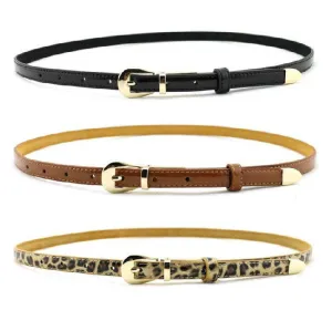 belt for women thin belt in candy color accessory fashionable belt for women