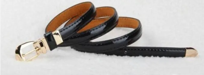 belt for women thin belt in candy color accessory fashionable belt for women