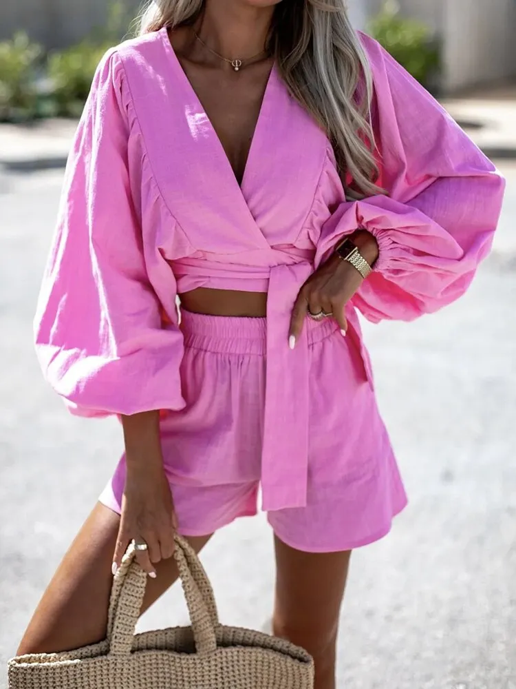 Blanca - Wrap Set For Ladies - Elegant & Stylish