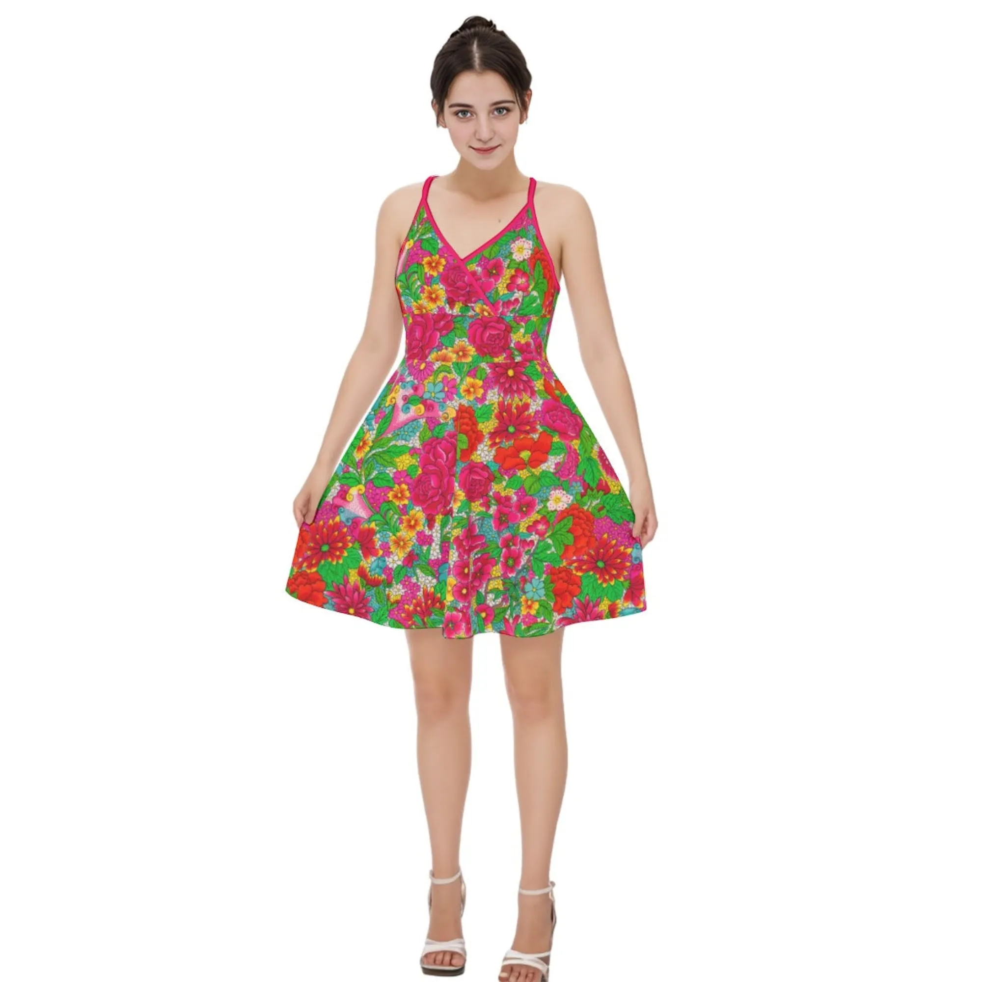 Bloom Boom Lovely Flowers Dress
