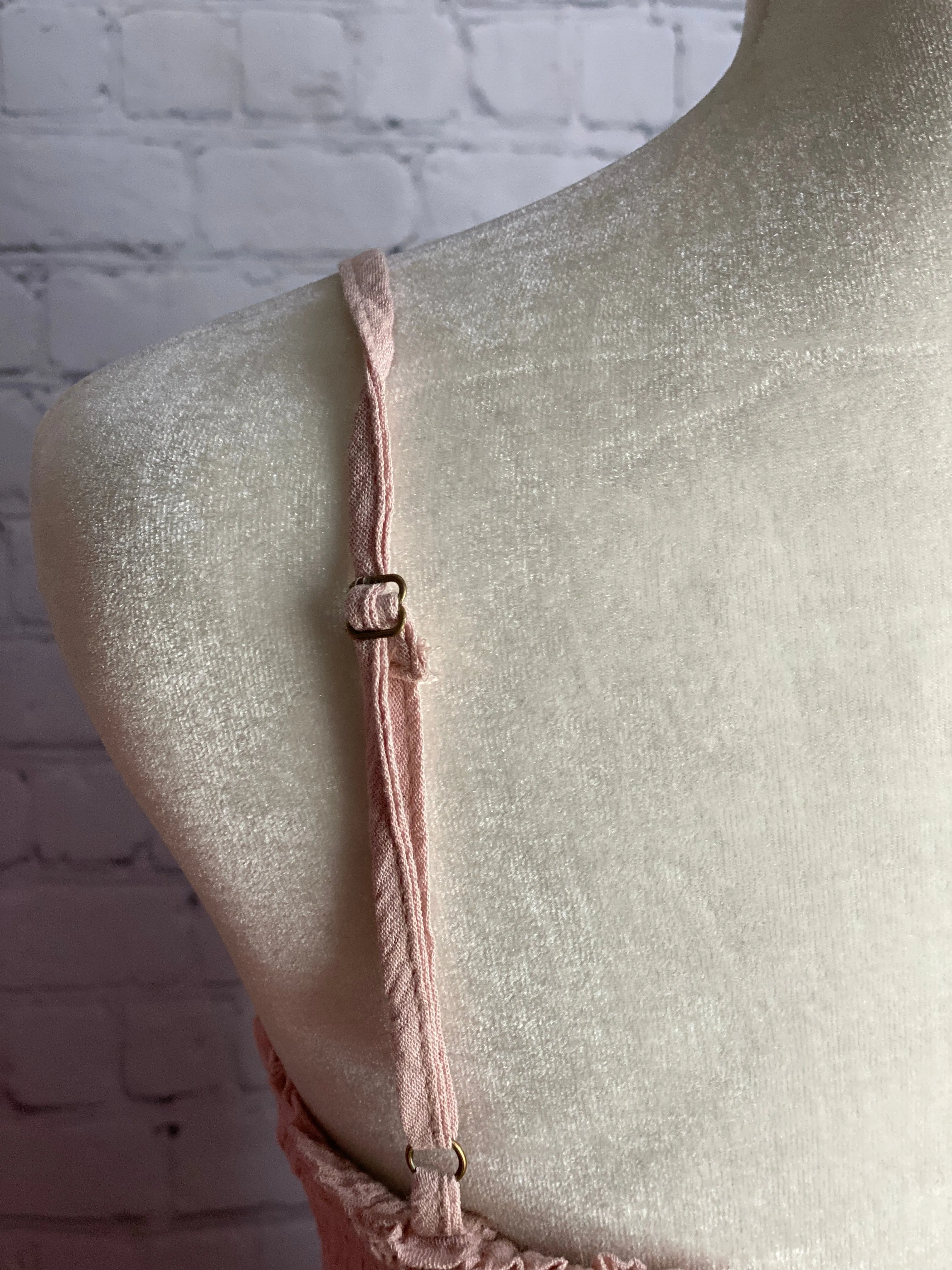 Blushing Vibes Smocked Dress With Pockets!