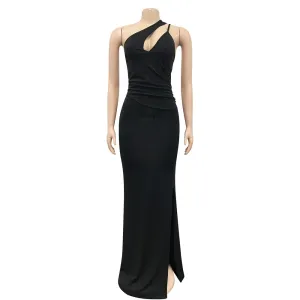 Bonnie Fores Front Slit Maxi Dress