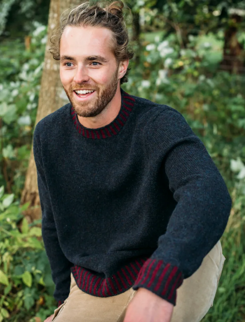 Bruar Sweater - Black Grouse