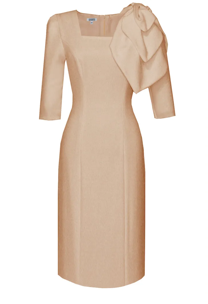 Calgary Cocktail Dress with Bow