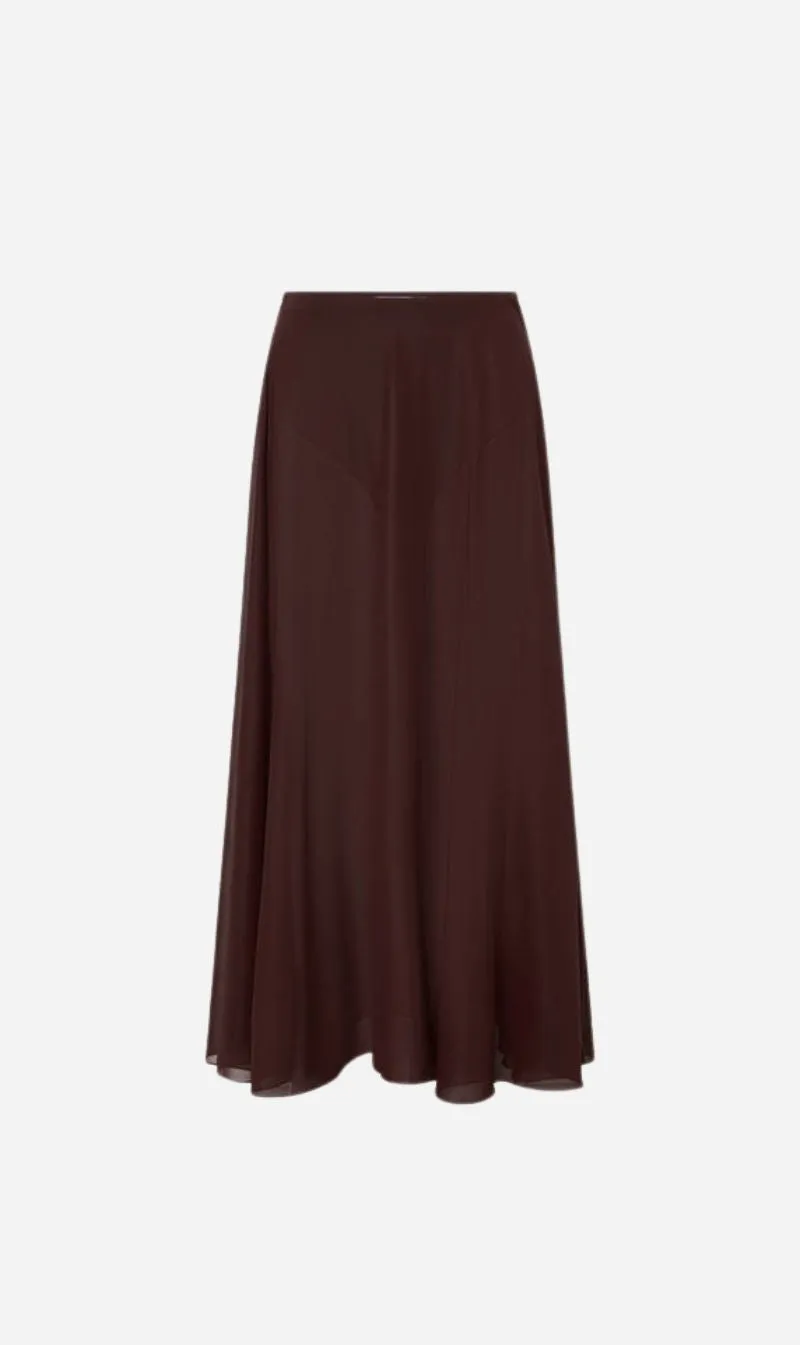 Camilla and Marc | Molten Skirt - Almandine