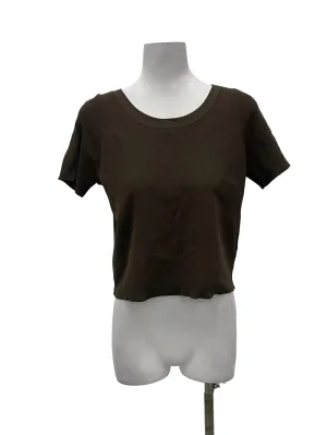 Cedar Green Round Neck Top