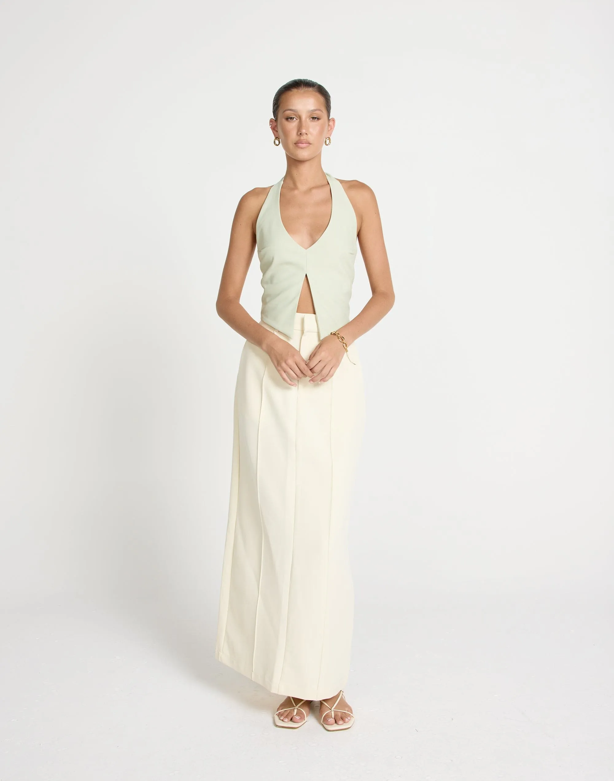 Colden Maxi Skirt (Cream)