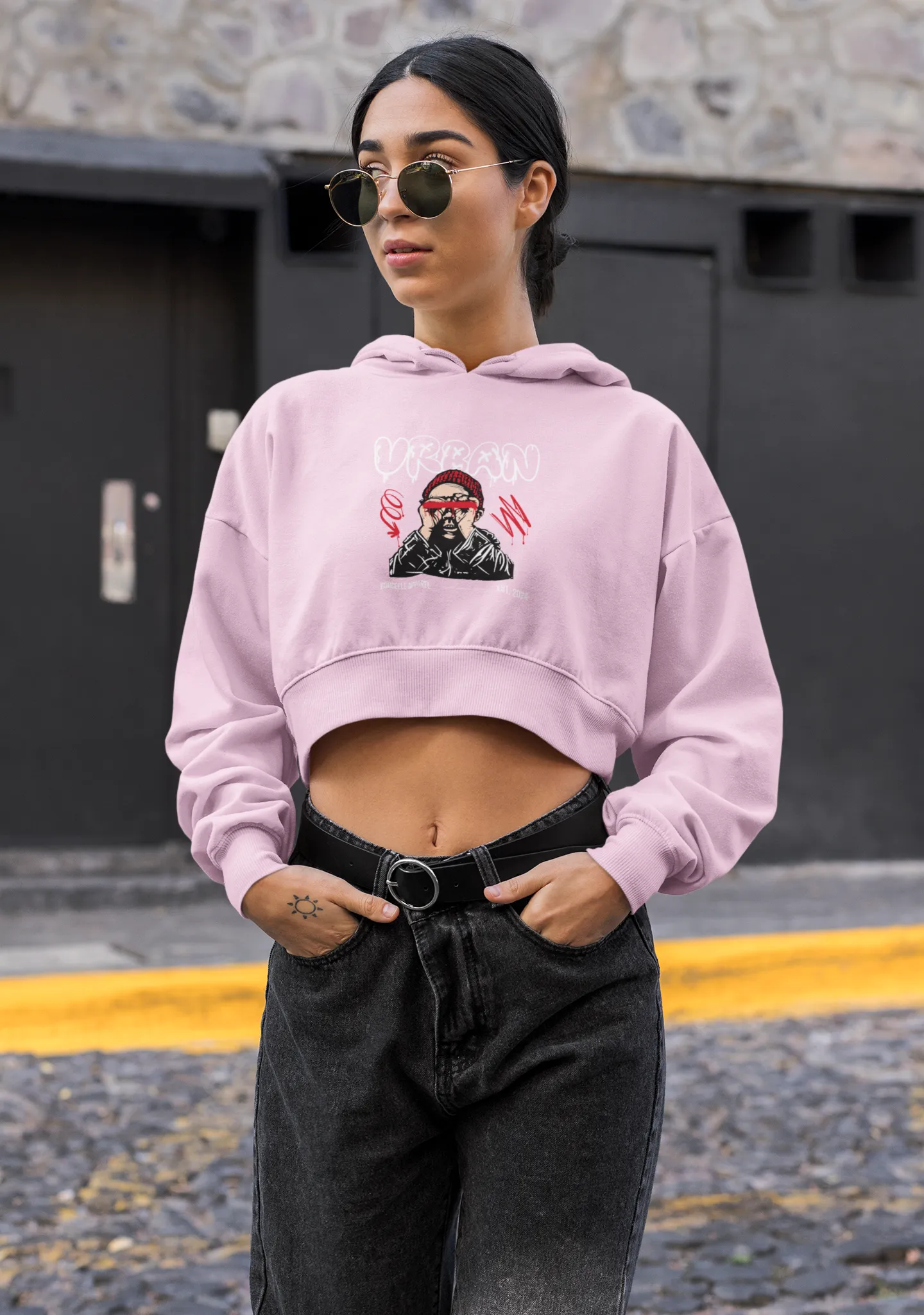 Crop Hoodies - Urban Women