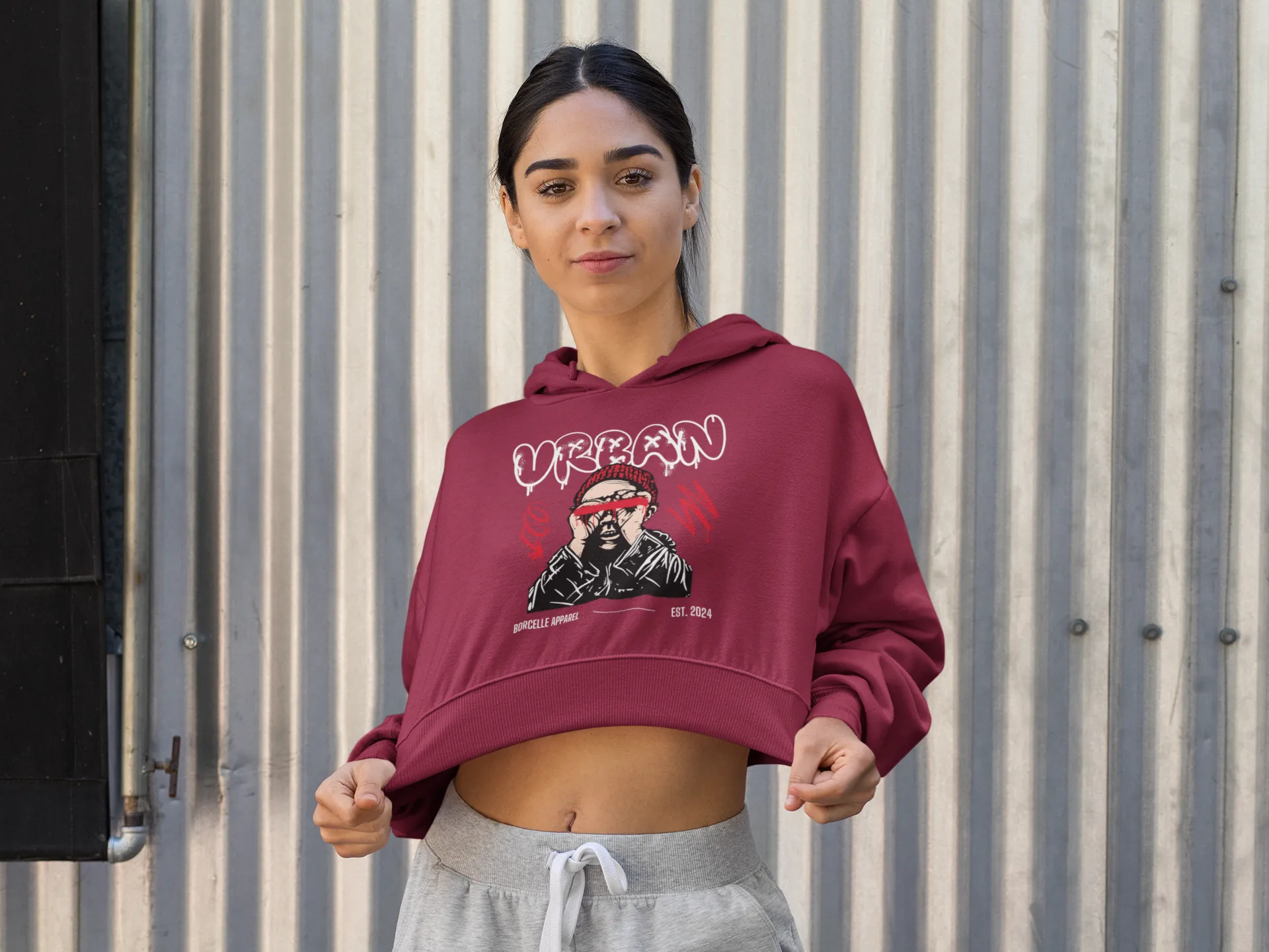 Crop Hoodies - Urban Women
