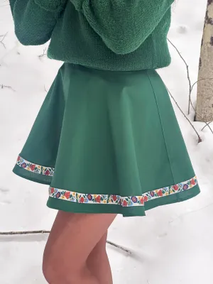Deerfield Skirt in Balsam