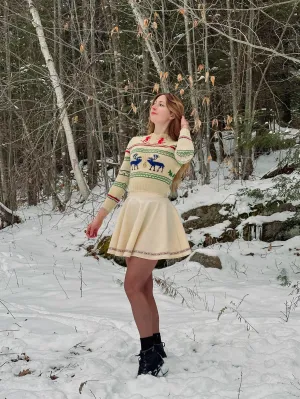 Deerfield Skirt in Buttercream