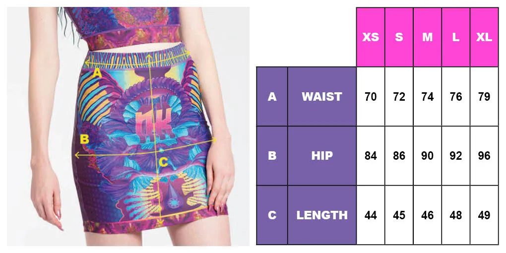 DIGITAL DRIFT SKIRT