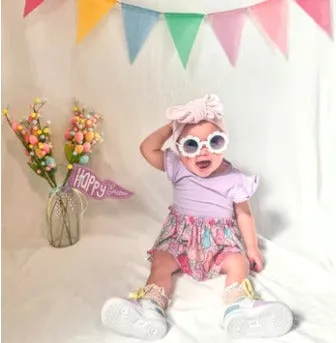 Easter Peep Short Sleeve Tutu Bodysuit | Sweet Wink
