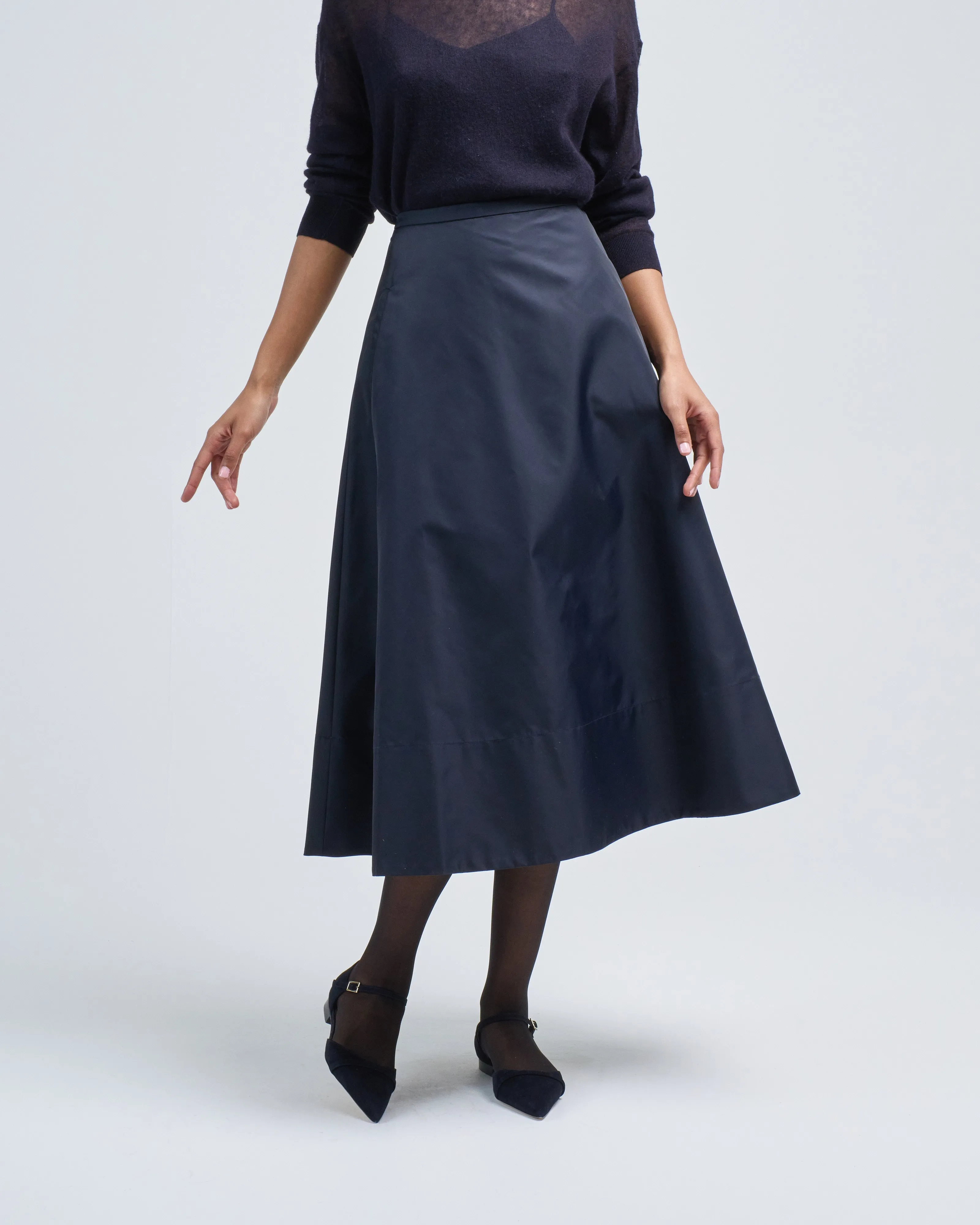 eco nylon circle skirt