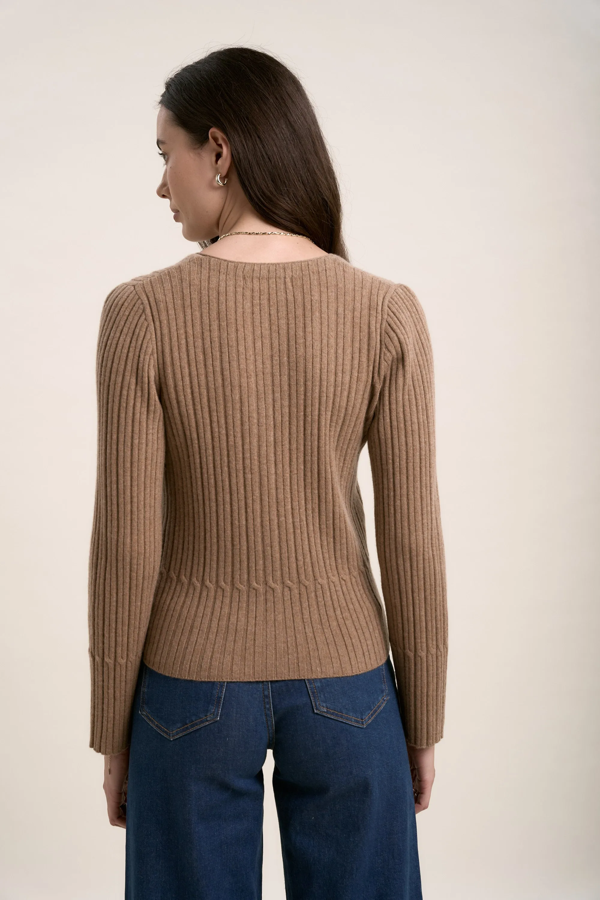 Elementary Cashmere Blend Cardigan