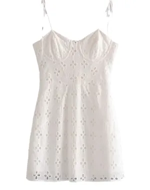 Ellorie Eyelet Dress