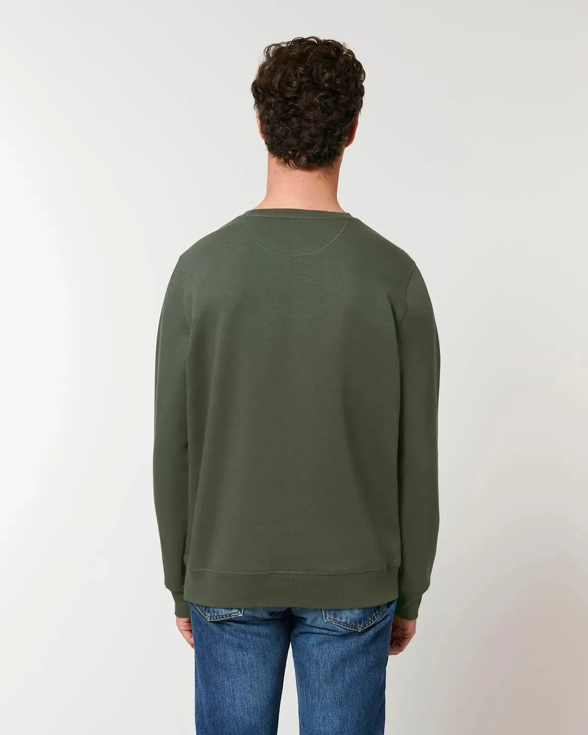 Essential crew neck organic sweatshirt by Stanley Stella