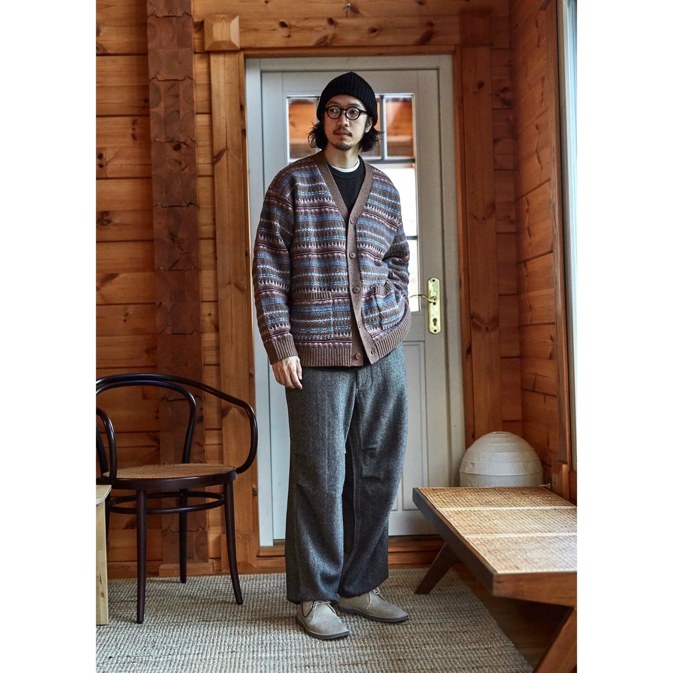 Fair Isle Jacquard Cardigan