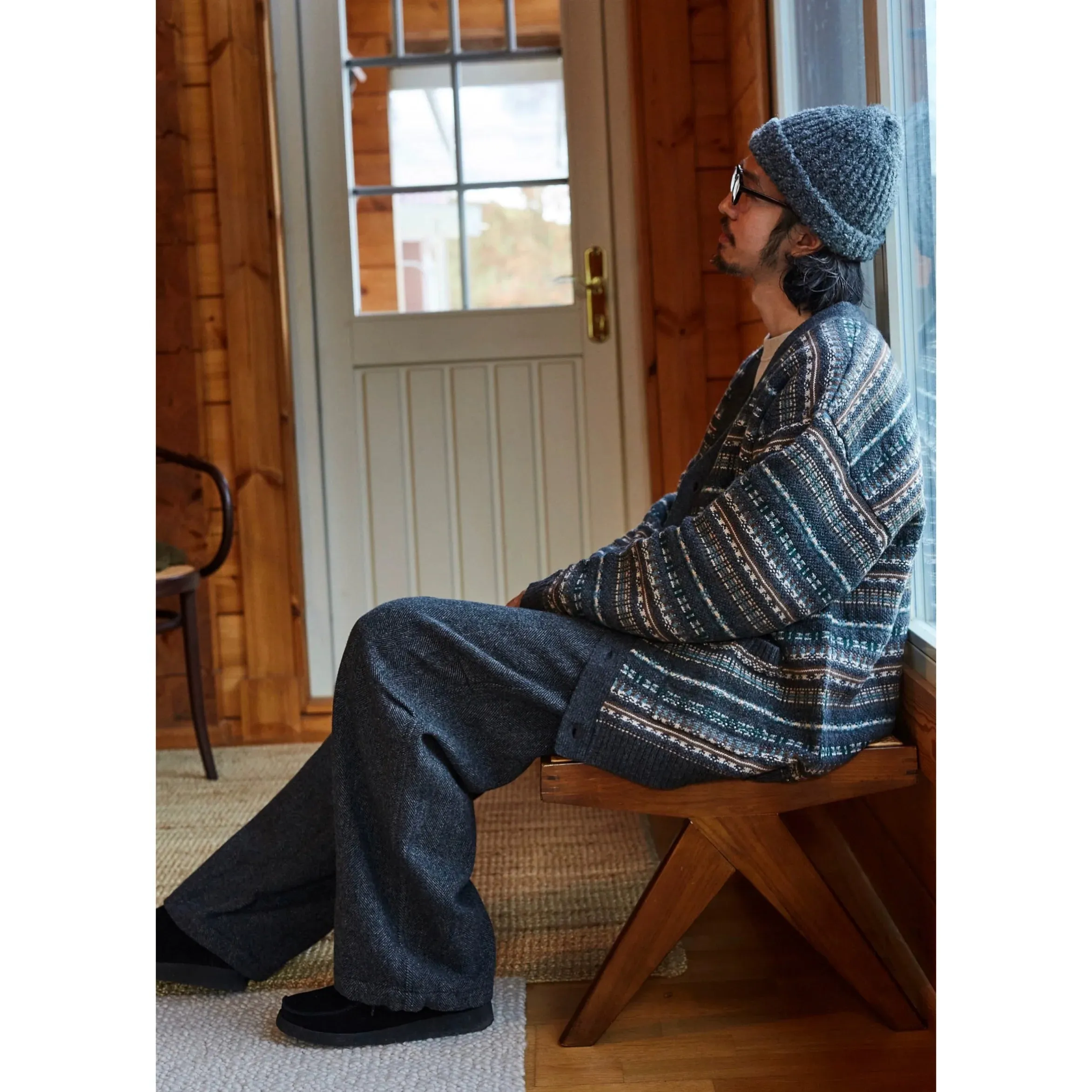 Fair Isle Jacquard Cardigan