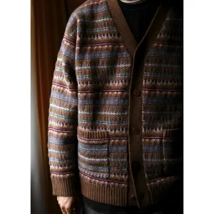 Fair Isle Jacquard Cardigan
