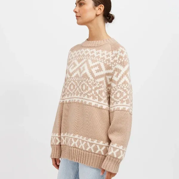 Fair Isle Knit Sweater