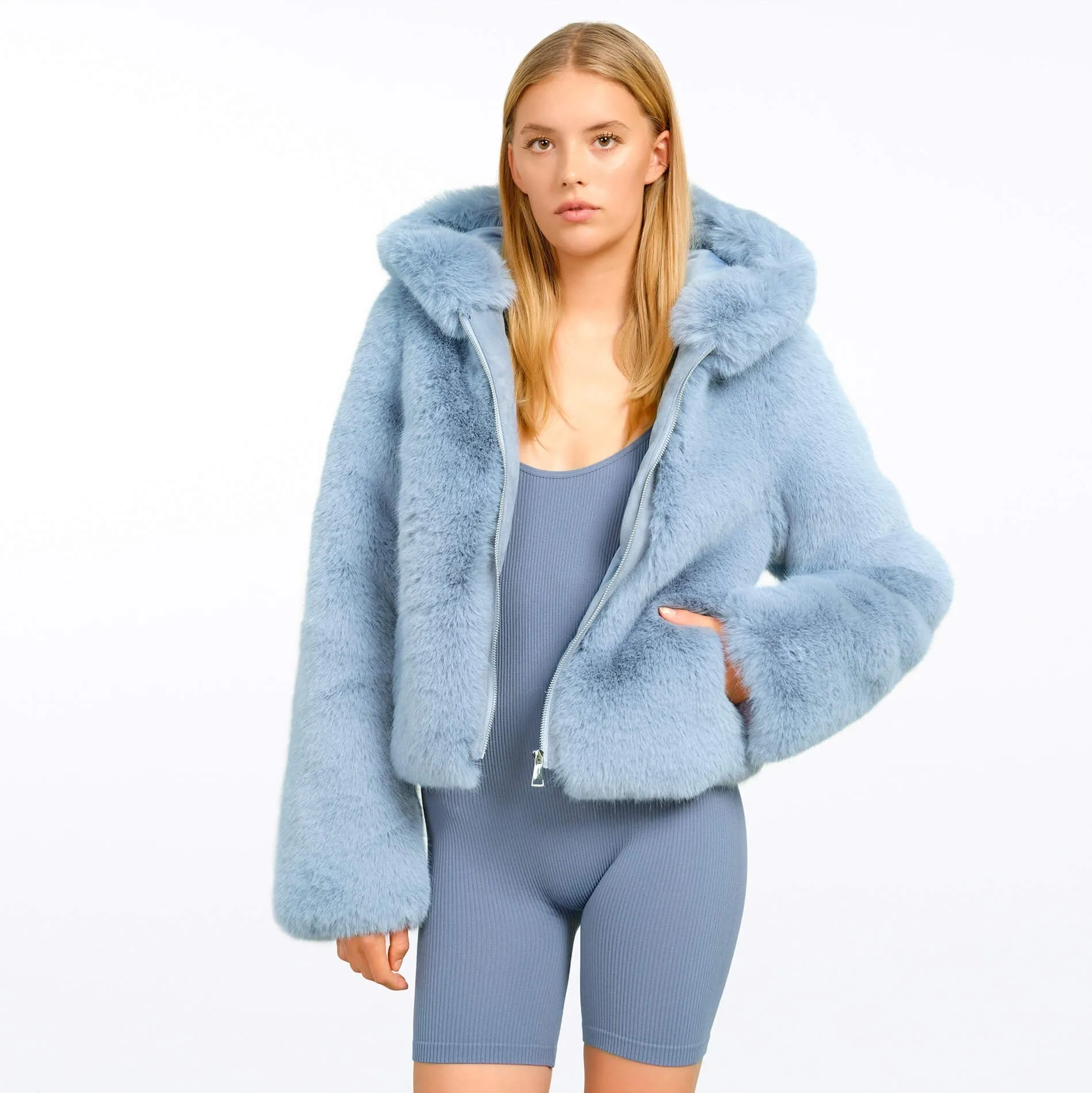 FAKE FUR JACKE IVY