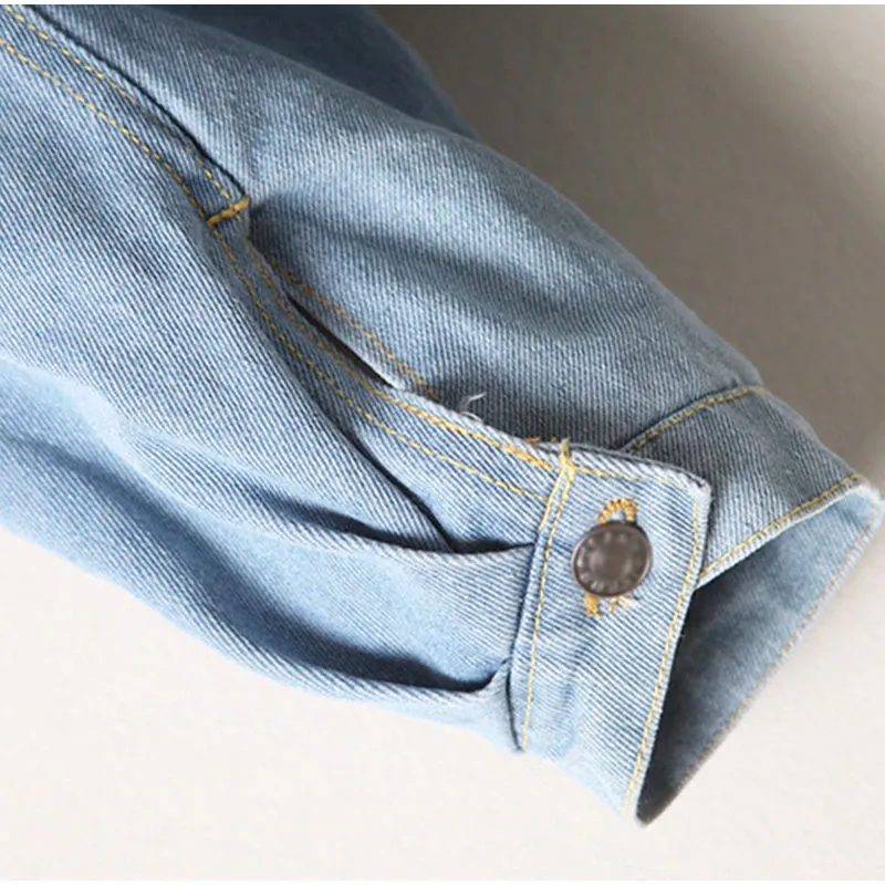 Faux Fur Denim Jacket