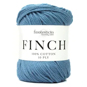 Fiddlesticks Finch Cotton - 10ply - 6207 Blue Jeans