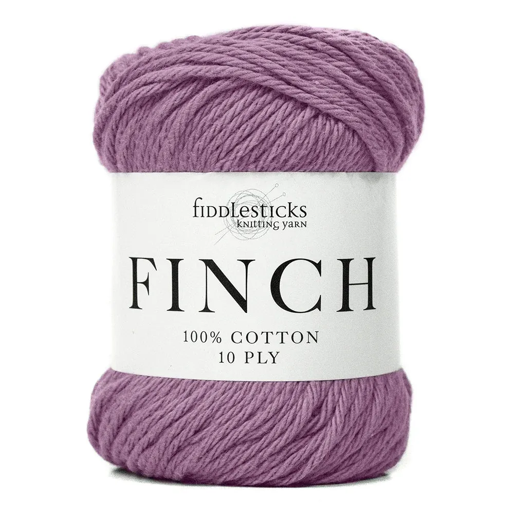 Fiddlesticks Finch Cotton - 10ply - 6224 Mulberry