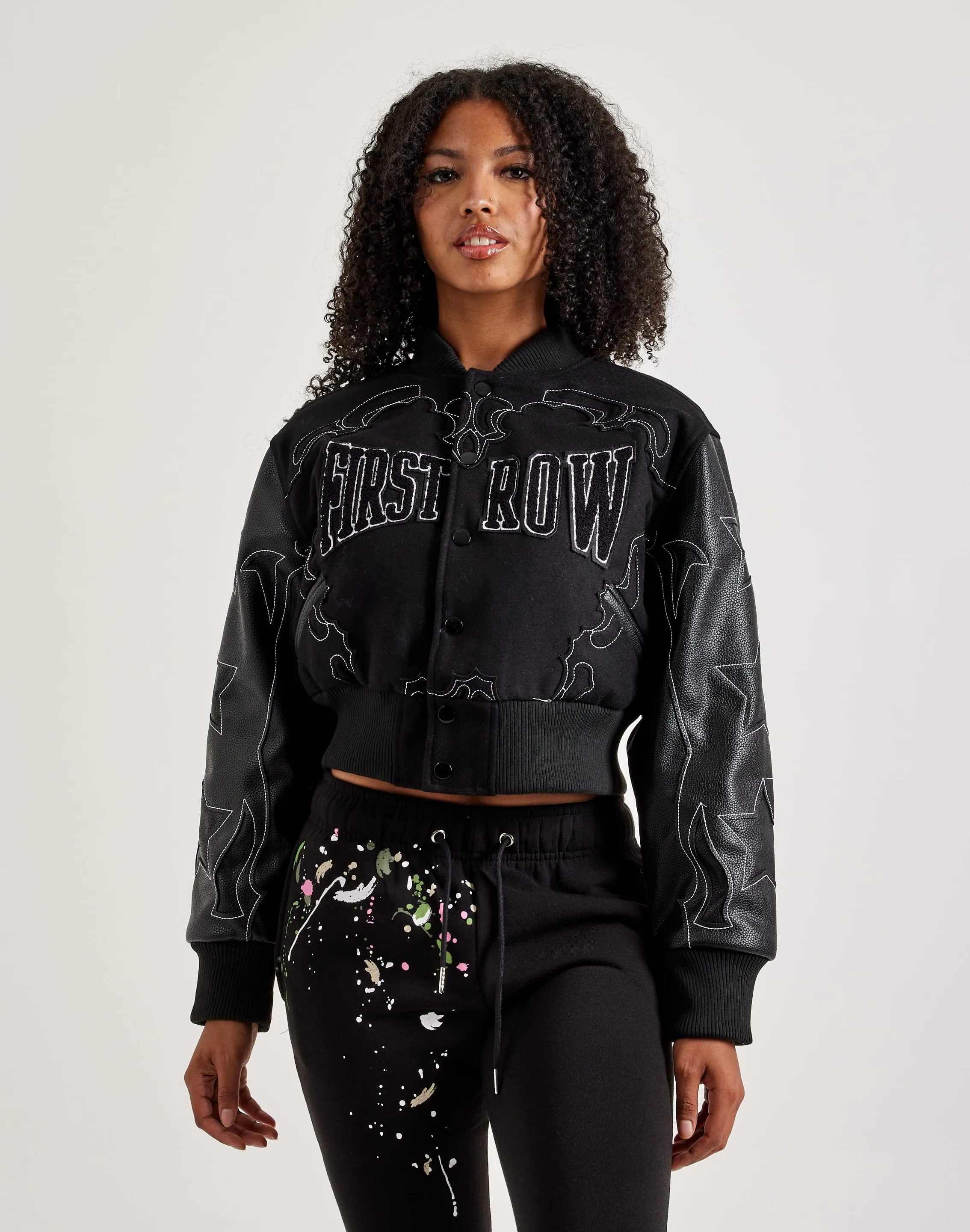 First Row Western Varsity Jacket