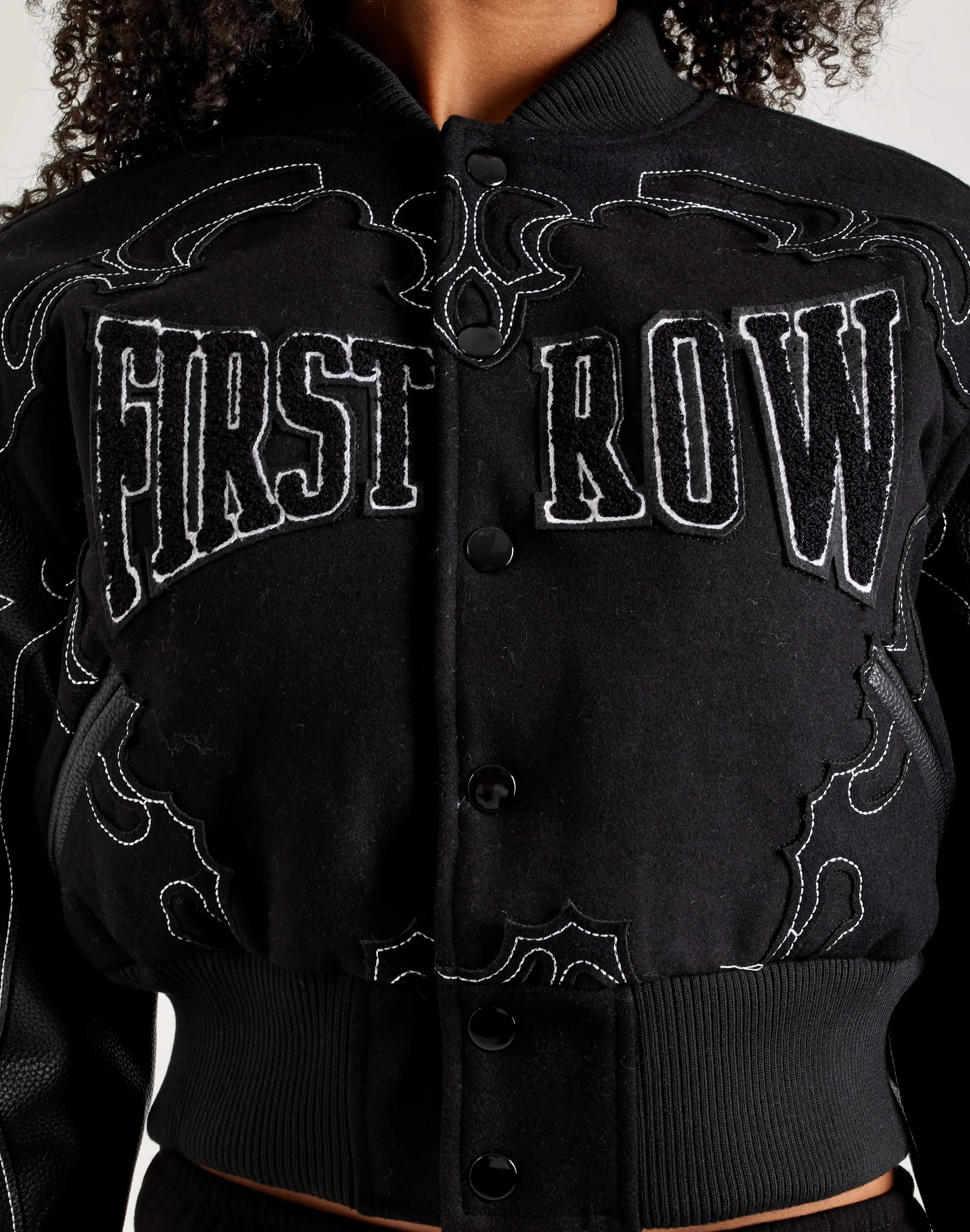First Row Western Varsity Jacket