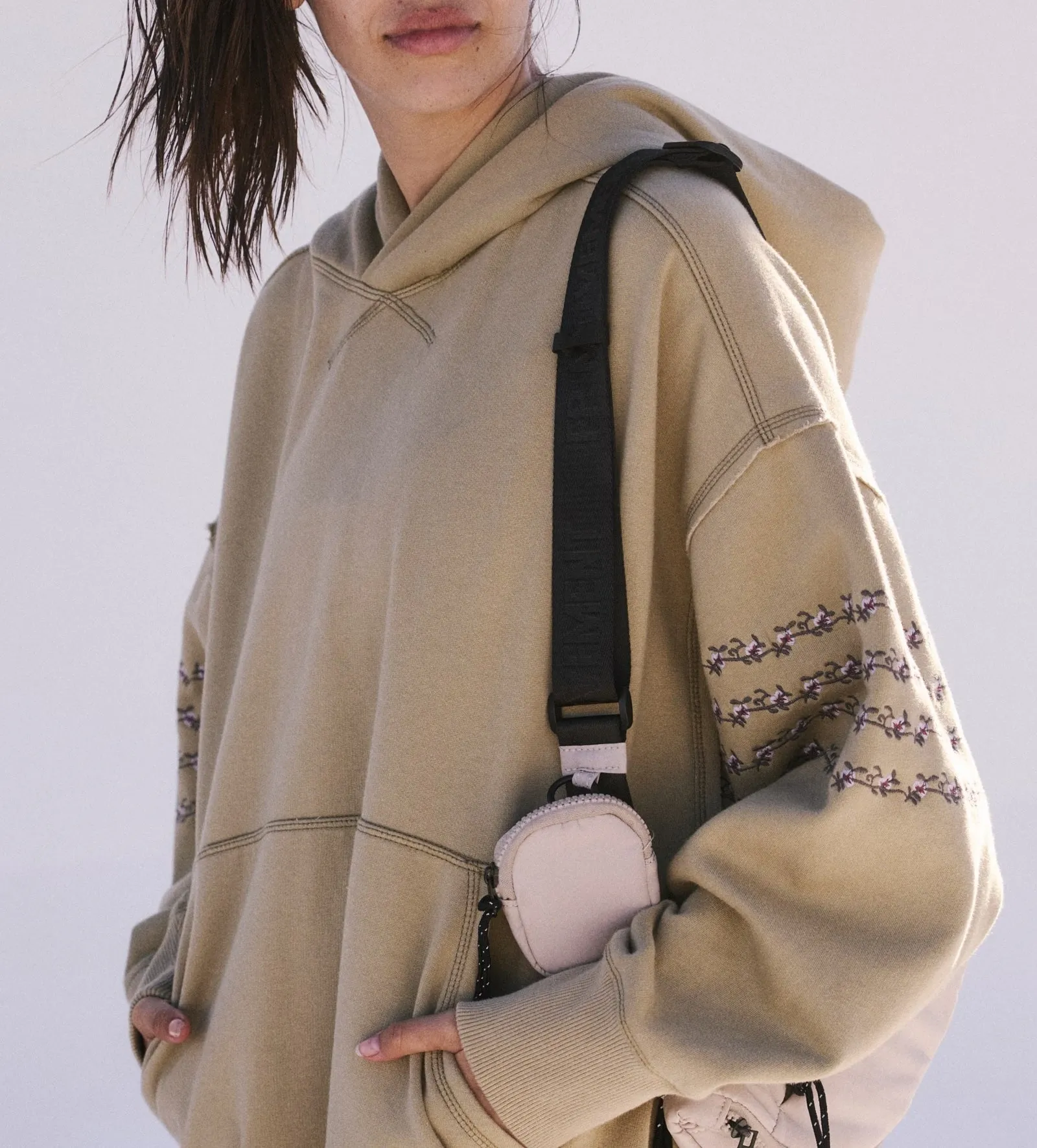 Free People Movement At My Best Embroidered Sweat