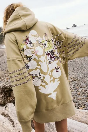 Free People Movement At My Best Embroidered Sweat