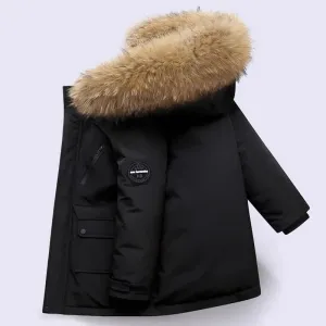 Fur Lining Parka Jacket