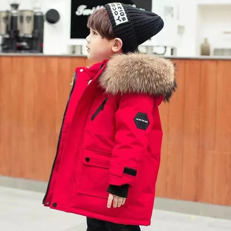Fur Lining Parka Jacket