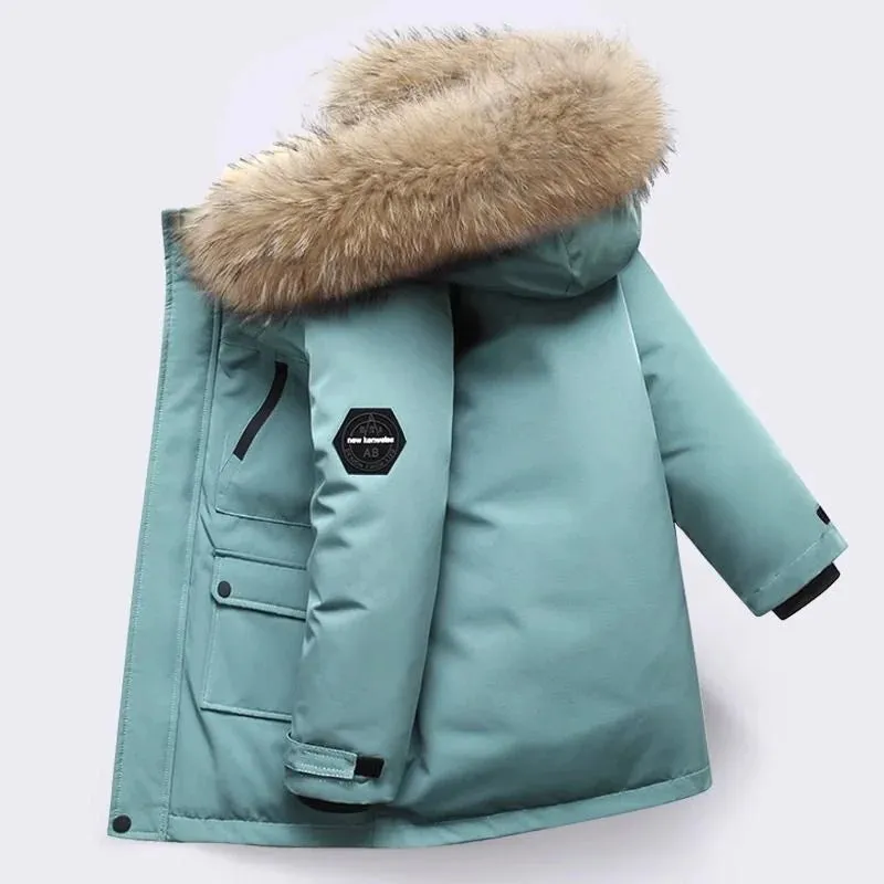 Fur Lining Parka Jacket