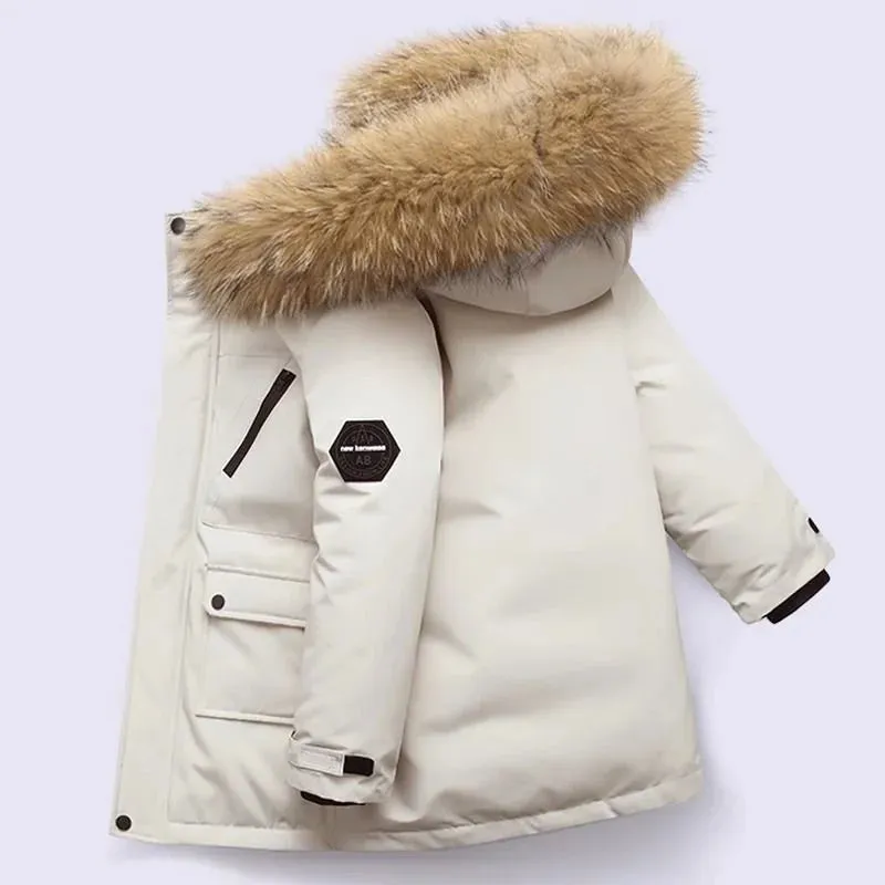 Fur Lining Parka Jacket
