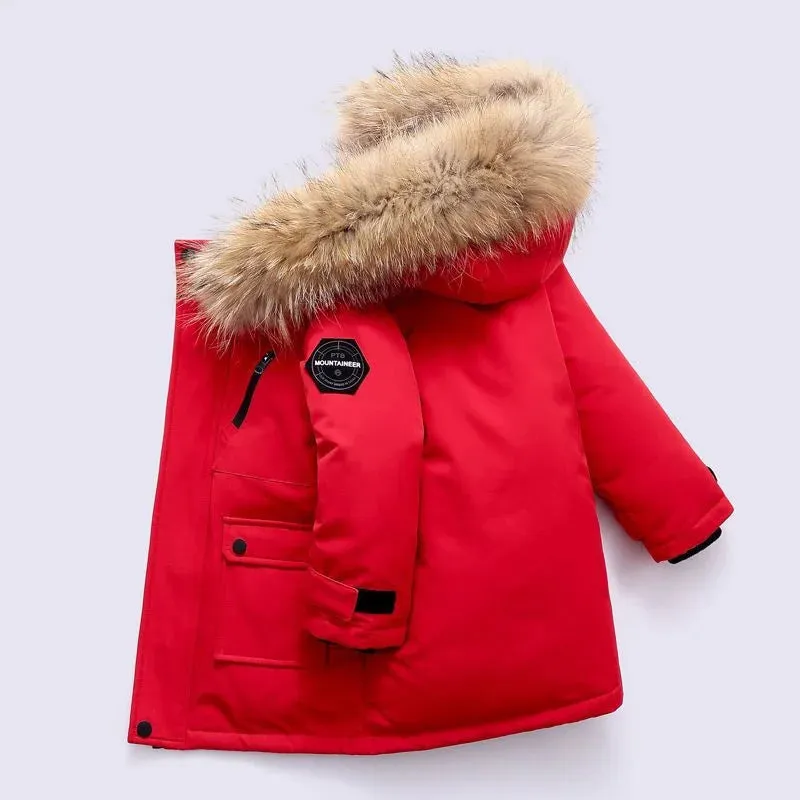 Fur Lining Parka Jacket